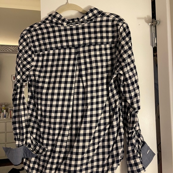 Tommy Hilfiger Gingham Pullover Flannel Top - Picture 8 of 8